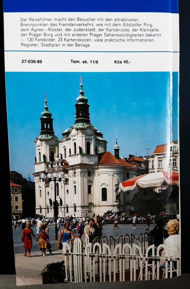Prag Stadtführer  historischer Reiseführer Flegl 1988 Tschechien in Berlin