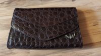 Alte Handtasche Clutch aus Nachlass, neu, schoko-braun Baden-Württemberg - Mainhardt Vorschau