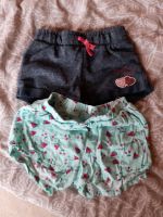 2 kurze Hosen Shorts sweat stoff 110 im Set Bayern - Oberaurach Vorschau