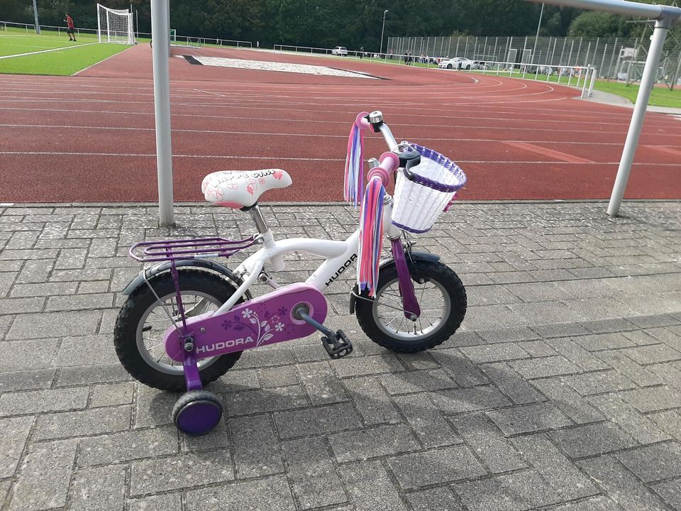 Fahrrad von Hudora für Mädchen mit Korb in Köln