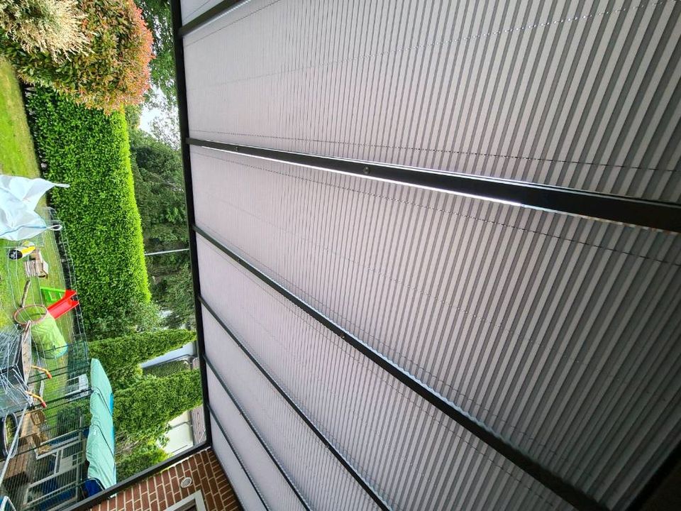 Sonnenschutz für Terrassenüberdachungen Plissees in Marl
