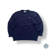 Lacoste Sweater (L) Pullover in Dunkelblau, Vintage, Muster Rheinland-Pfalz - Bad Kreuznach Vorschau