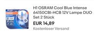 Osram 2 Stück H1 2 V, 55 W, P14 Niedersachsen - Garbsen Vorschau