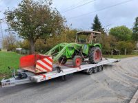 ➡️ Bagger Radlader Traktor Stapler Landmaschinen Transport Thüringen - Kahla Vorschau