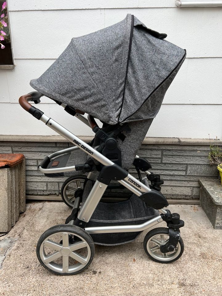 ABC Design Kinderwagen Condor 4 - inkl. Babywanne und Sportsitz in Göppingen