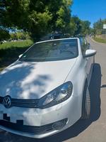 VW Golf6 Cabrio 2.0 TDI DGS opt neuwertig Zahnriemen neu Bayern - Albertshofen Vorschau