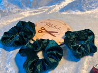 3 stk Scrunchie Grün Weihnachtlich Zopfhalter Haargummi pannesamt Brandenburg - Schorfheide Vorschau