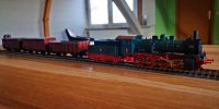 H0 Modellbahn Zugset Dampflok mit Güterwagen / Länderbahnzug 1913 Sachsen - Hartenstein Vorschau