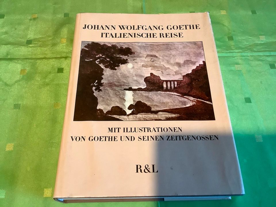 Italienische Reise Johann Wolfgang Goethe, DDR Buch in Pirna