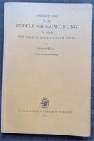 Anleitung zur Intelligenzprüfung in der Psychratischen Diagnostik Baden-Württemberg - Knittlingen Vorschau
