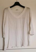 Bluse Strandshirt Schlupfbluse Gr.44/46 Maxi blue in weiß Hessen - Homberg Vorschau