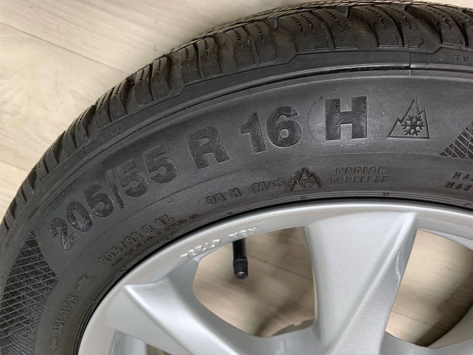 Audi 100 C4 A6 4B 205/55 R16 Zoll Winterräder Felgen M+S Winter in Burgwedel