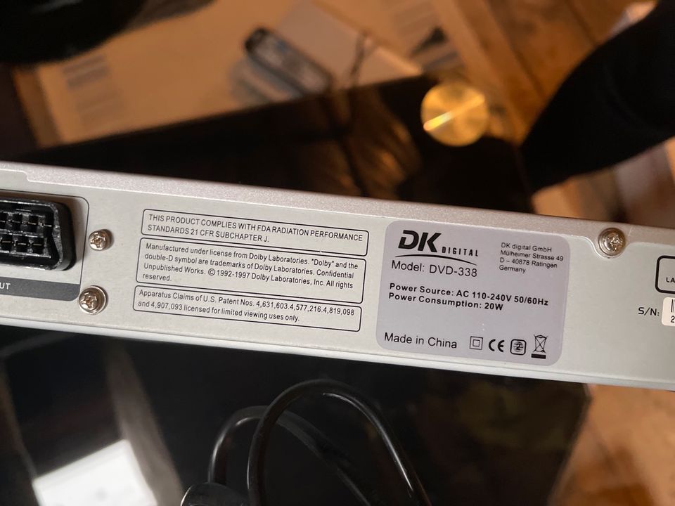 DVD Player DK Digital in Meckenbeuren