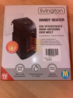 Heizlüfter Handy Heater livington OVP Elektro Heizer Camping Brandenburg - Königs Wusterhausen Vorschau