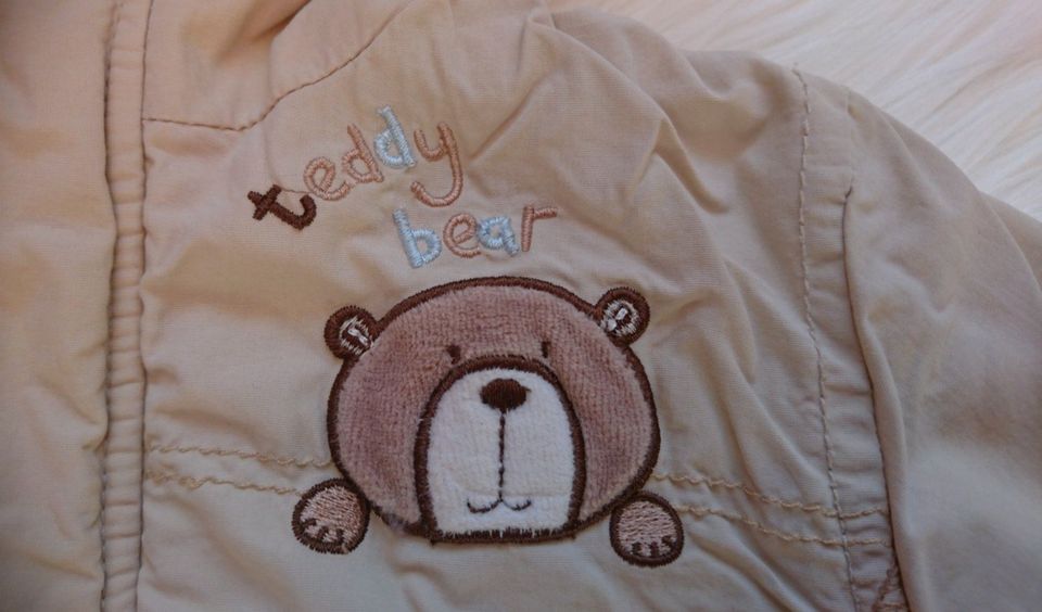 Winterjacke Jacke beige Teddy Gr. 80 Cool Club in Rühen