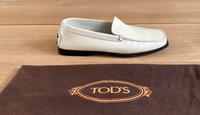 Orig. TOD‘S Slipper weiß perlmut Gr.35,5 TOP Hamburg-Nord - Hamburg Barmbek Vorschau
