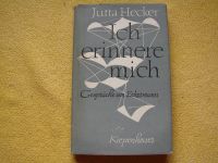 Ich erinnere mich - Gespräche um Karl Eckermann - J. Hecker 1962 Thüringen - Nordhausen Vorschau