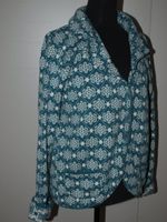 scandic Strickjacke/ Blazer Gr.L dunkelgrün/ weiß Baumwolle Schleswig-Holstein - Lübeck Vorschau