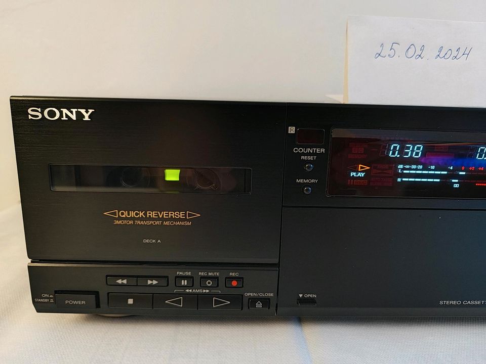 Sony TC WR 890 Kassettendeck. in Elmshorn