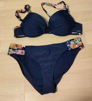 Tom Tailor Badeanzug BH  Bikini  38 C blaumarine neuwertig Saarland - Merzig Vorschau