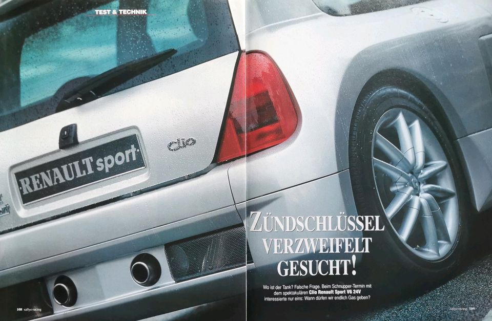 Renault Clio 2 Reklame Berichte 2,0 16V Sport V6 1,5 dci 1,2 in Hanau
