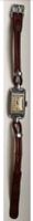Doxa - Damen Armbanduhr - rotes Leder - Schweiz - 1920er - 1930er Niedersachsen - Zeven Vorschau