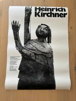 Heinrich Kirchner 6. Juli bis 3. August 1975 Ausstellung Plakat Bayern - Regensburg Vorschau