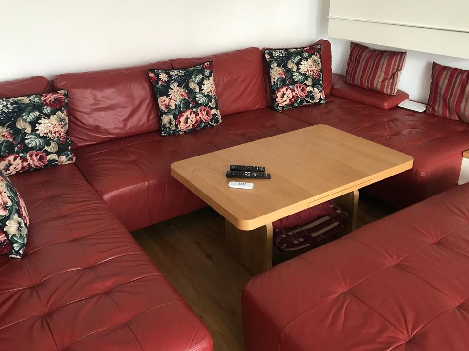 Echtleder Ecksofa / Couch/ Sofa/  340 X 210 cm in Köln