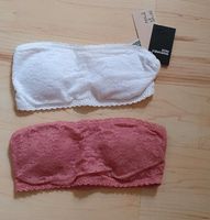 Bandeau BH Top Spitze weiß altrosa H&M 36 S neu Brandenburg - Schildow Vorschau