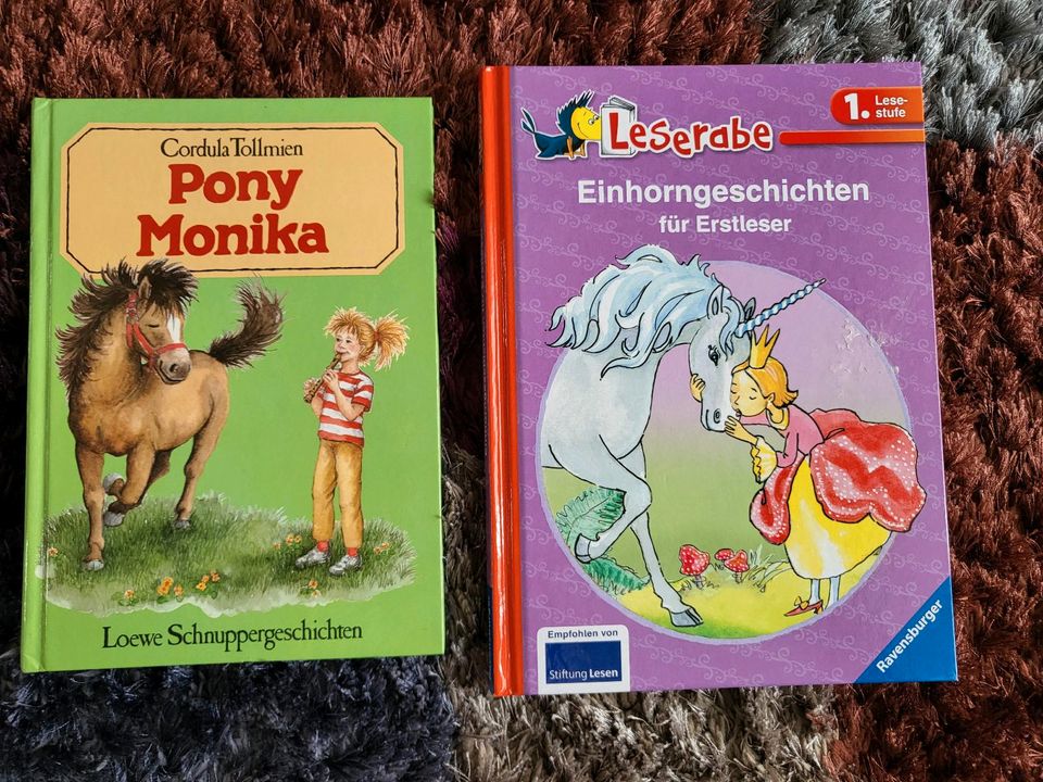 Set 4 Bücher Ravensburger Leserabe  Pferd, Pony,  Einhorn in Bad Lobenstein