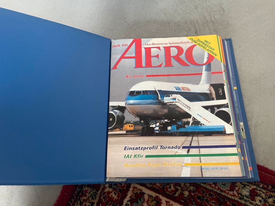 Aero Zeitschriften Ordner Band 1-12 AERO International in Marl