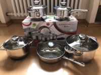 12 pieces inox cookware set !!!neu und nie benutzt!!! München - Moosach Vorschau