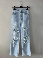 Jeans mit geradem Beinschnitt - Größe XXS / 32 - Marke: SHEIN Bayern - Alerheim Vorschau