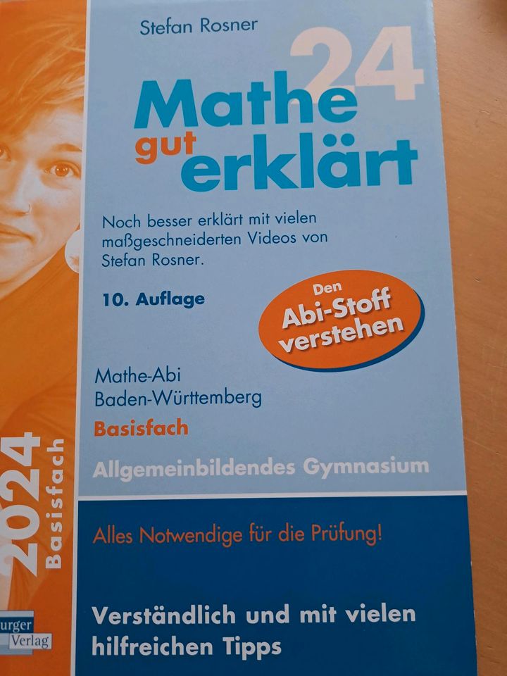 Erfolg im Mathe ABI, Basisfach, Mathe gut erklärt in Bietigheim-Bissingen