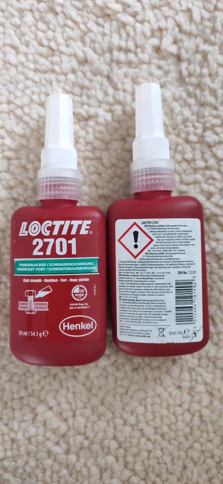 Frein filet fort Loctite 2701 en 50ml 