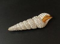Swarovski, Shell Brosche, Schnecke, Muschel Nordrhein-Westfalen - Brühl Vorschau