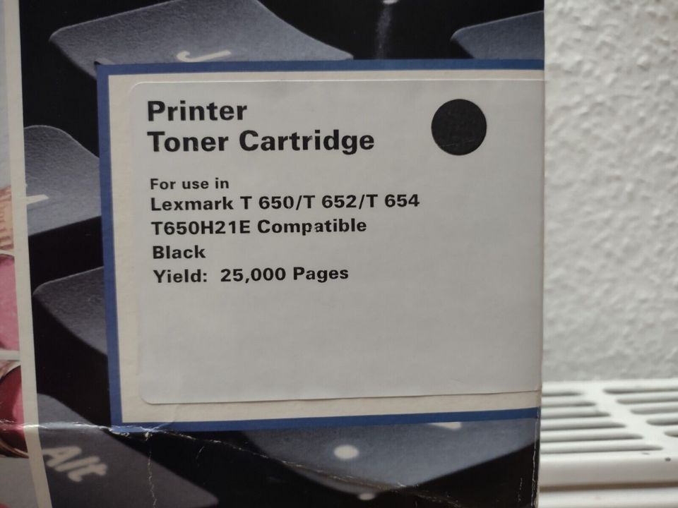 Katun Performance Toner schwarz kompatibel für Lexmark T650H21E in Bad Arolsen