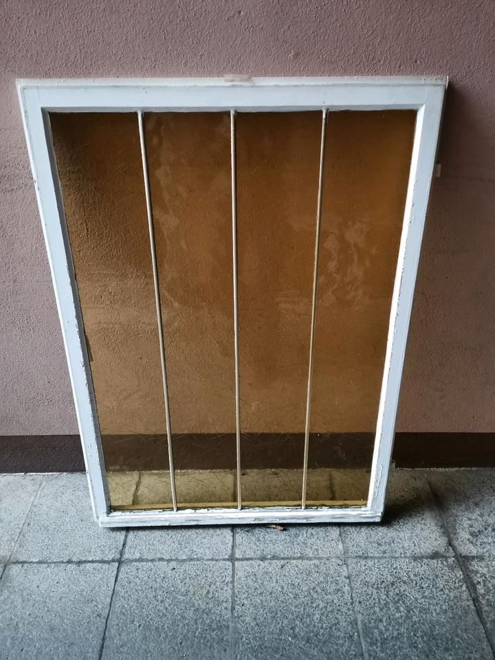 6 Alte Holzfenster mit Bleiverglasung in Malsch