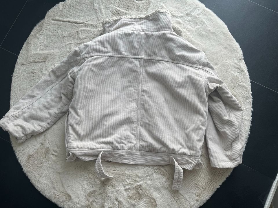 Cord-Jacke Parka BDG Urban Outfitters beige Größe L Teddy-Stoff in Berlin