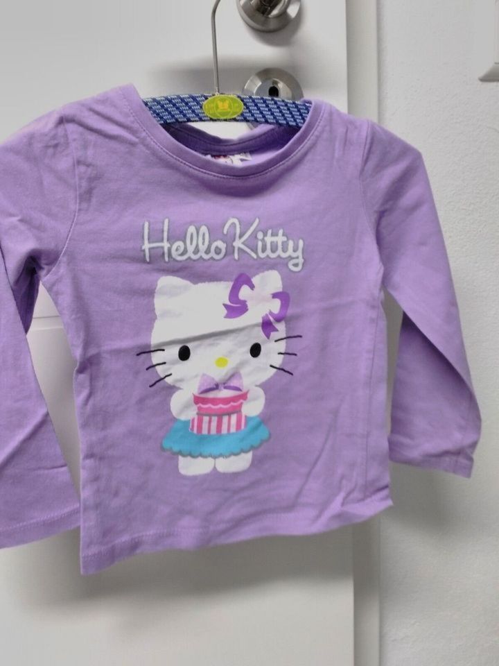 Langarmshirt "Hello Kitty" Gr. 92 von Sanrino in Radeburg