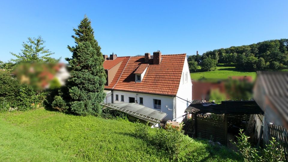 Doppelhaushälfte mit Weitblick in Waldrandlage von Unterbreizbach in Unterbreizbach