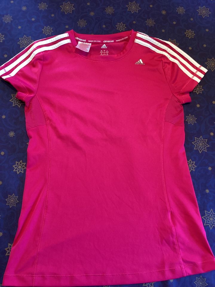 Mädchen Climacool T-Shirt Adidas Sport-Shirt 164 / 13-14 J. top in Siershahn