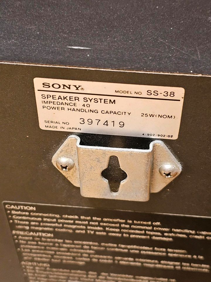 1 x Sony SS 38 Lautsprecher in Bremen