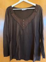 Langarmshirt Yessica Größe XL 42 44 braun top Bayern - Luhe-Wildenau Vorschau