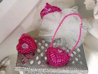 90er Barbie Vintage 14544 pink Pretty Treasures Zubehör Krone Box Bayern - Bayreuth Vorschau