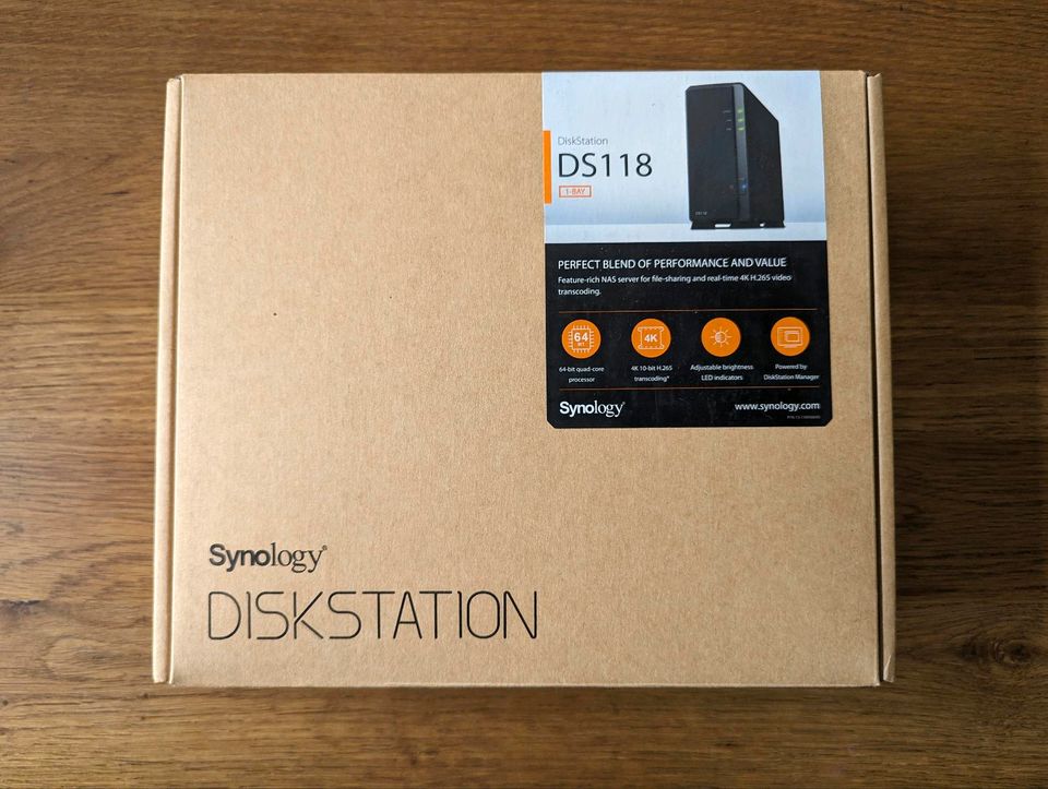 Synology Diskstation DS118 in Ahnsbeck