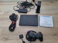 Verkaufe gebrauchte Playstation 2 mit Zubehör und Spielen Sachsen-Anhalt - Magdeburg Vorschau