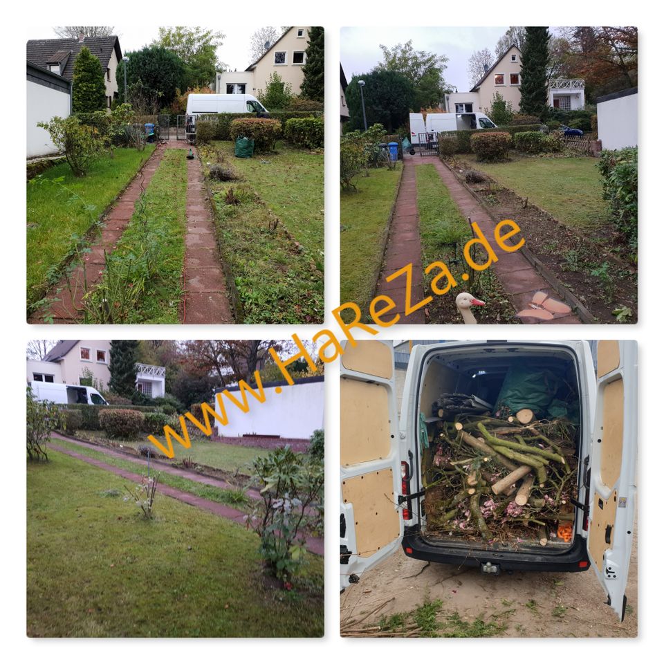 Gartenpflege Gartenarbeit Rasen mähen Heckenschnitt Baumschnitt in Velbert