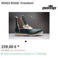 Pomp Kings Road Freedom Gr. 39 neuwertig Schleswig-Holstein - Lübeck Vorschau