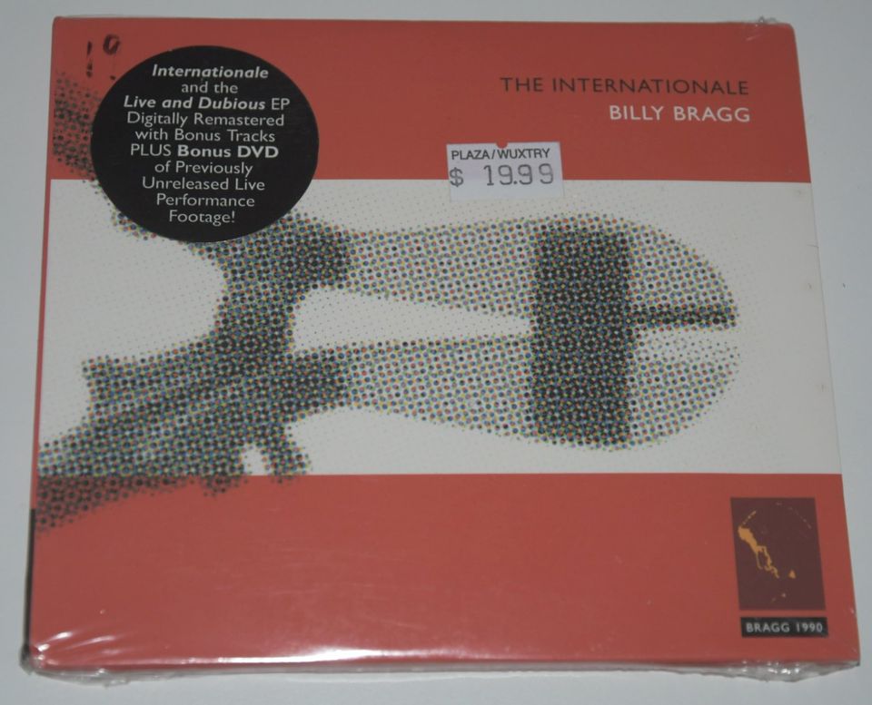 Billy Bragg: the internationale [sealed SPECIAL BONUS USA CD+DVD in Wolfsburg